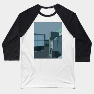 Airport Pigeons Baseball T-Shirt